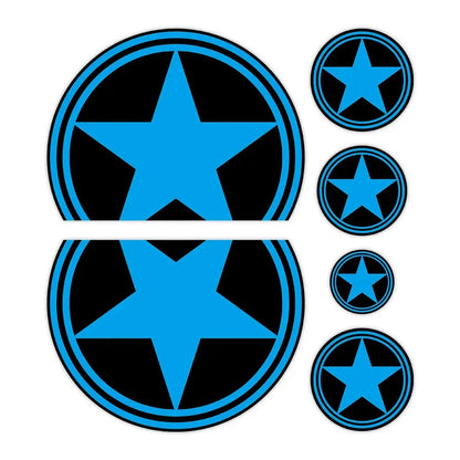 Vespa Sticker Modelleri | GTS, Sprint ve Primavera Uyumlu İtalyan Mod ve Yıldız Decal 125 150 200 250 300 Sticker Master