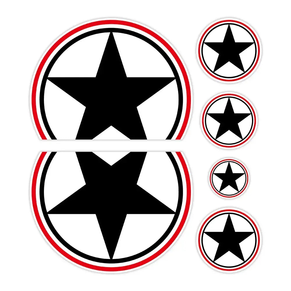 Vespa Sticker Modelleri | GTS, Sprint ve Primavera Uyumlu İtalyan Mod ve Yıldız Decal 125 150 200 250 300 Sticker Master