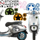 Vespa Yıldız Sticker | US Army Eskitme Retro Kask ve Grenaj Decal Seti