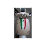 Vespa İtalyan Ön Şerit Sticker Seti Motor, Kask, Laptop, Araba, Oto Araç İçin Dayanıklı Etiket Decal Sticker Master