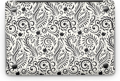 Sticker Master Vintage Ornamental Evrensel Sticker Dizüstü Bilgisayar Vinil Sticker Decal 12" 13" 13.3" 14" 15" 15.4" 15.6 inç Dizüstü Bilgisayar Çıkartma Koruyucu Macbook Asus Acer Hp Lenovo Huawei Dell İçin - Sticker Master