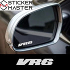 Volkswagen VR6 Sticker Seti | Yan Ayna Logosu (2 Adet)