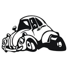 Karikatür Vosvos Sticker 15 cm Komik Beetle Etiketi | Sticker Master