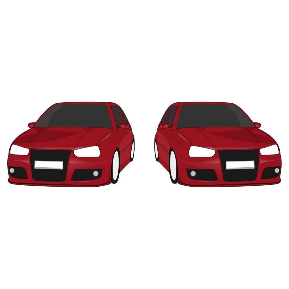 Sticker Master Golf MK5 Basık Araç Sticker Seti – Sağ & Sol 15 cm