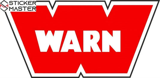 Sticker Master Warn Off Road Sticker Seti Motor, Kask, Laptop, Araba, Oto Araç İçin Dayanıklı Etiket Decal