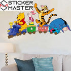 Winnie the Pooh Sticker | Sevimli Ayı ve Arkadaşları Tren Dekoru (58x33 cm)