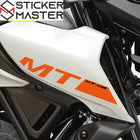 Yamaha MT-03 Sticker Hava Girişi Logo Seti | Sticker Master