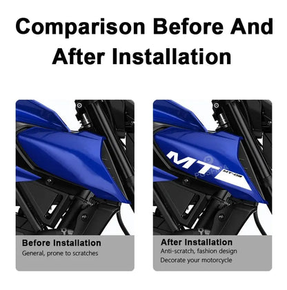 Yamaha MT-03 Sticker Hava Girişi Logo Seti | Sticker Master - Sticker Master