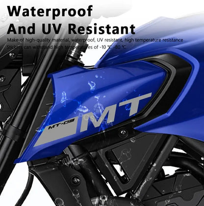 Yamaha MT-03 Sticker Hava Girişi Logo Seti | Sticker Master - Sticker Master