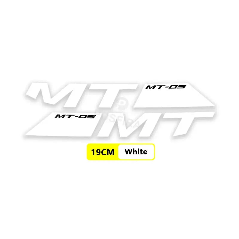 Yamaha MT-03 Sticker Hava Girişi Logo Seti | Sticker Master - Sticker Master