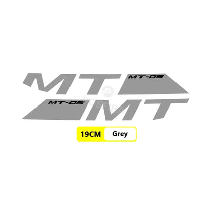 Yamaha MT-03 Sticker Hava Girişi Logo Seti | Sticker Master - Sticker Master