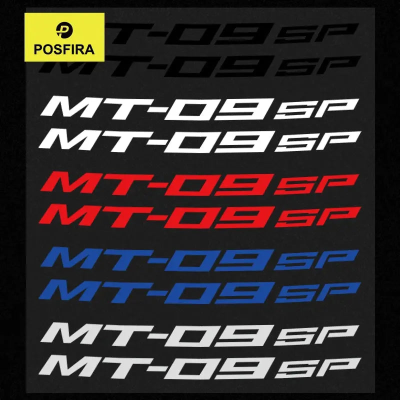 Yamaha MT-09 Sticker Yan Grenaj SP Logo Seti | Sticker Master - Sticker Master