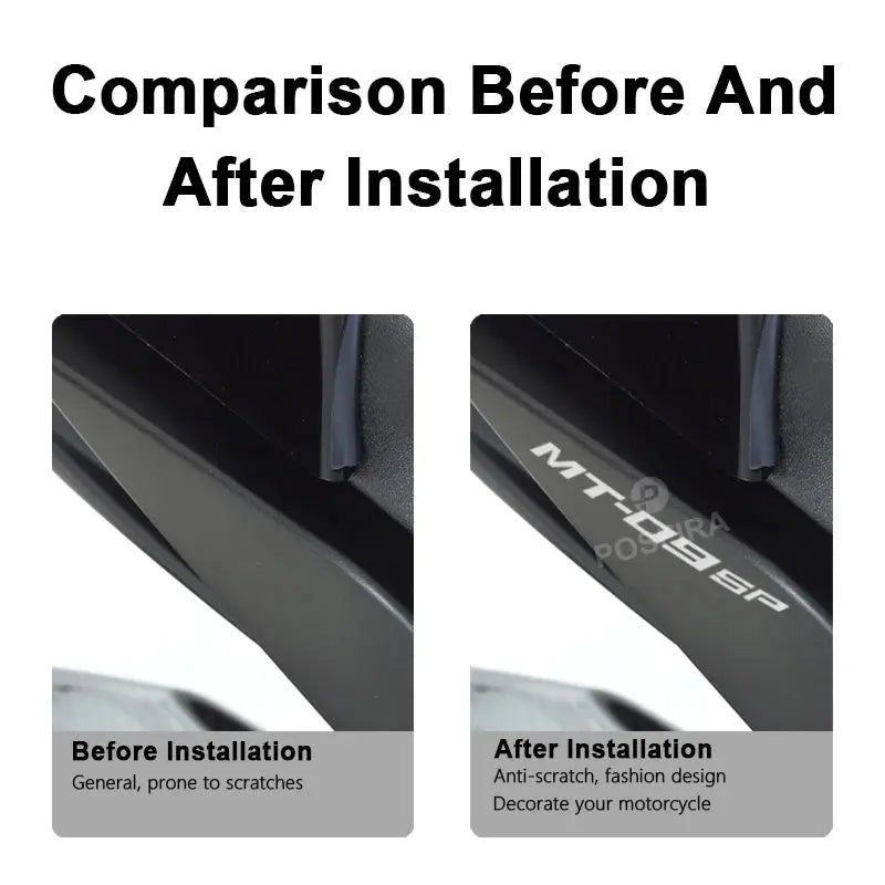 Yamaha MT-09 Sticker Yan Grenaj SP Logo Seti | Sticker Master - Sticker Master