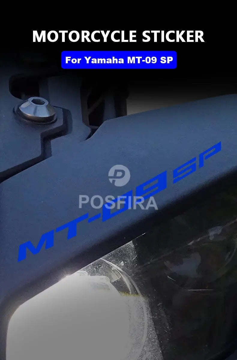 Yamaha MT-09 Sticker Yan Grenaj SP Logo Seti | Sticker Master - Sticker Master