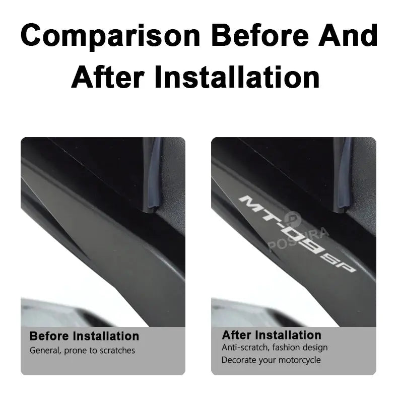 Yamaha MT-09 Sticker Yan Grenaj SP Logo Seti | Sticker Master - Sticker Master