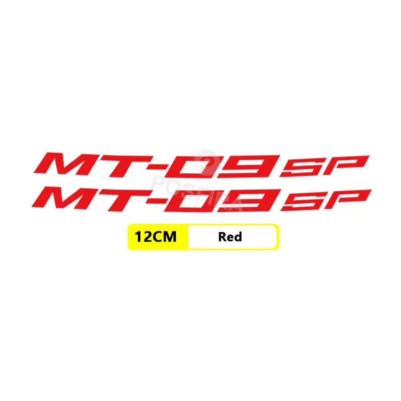 Yamaha MT-09 Sticker Yan Grenaj SP Logo Seti | Sticker Master - Sticker Master