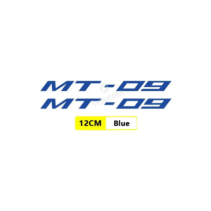 Yamaha MT-09 Sticker | 2014-2025 Tüm Kasalar İçin Jant ve Grenaj Yazısı (Çift) Sticker Master