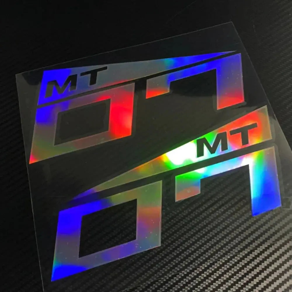 Yamaha MT Sticker Seti | MT-07, MT-09, MT-25 ve MT-03 İçin Depo Logosu (Çift) Sticker Master