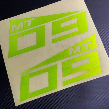 Yamaha MT Sticker Seti | MT-07, MT-09, MT-25 ve MT-03 İçin Depo Logosu (Çift) Sticker Master