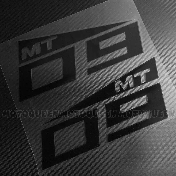 Yamaha MT Sticker Seti | MT-07, MT-09, MT-25 ve MT-03 İçin Depo Logosu (Çift) Sticker Master
