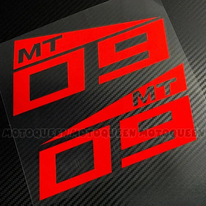Yamaha MT Sticker Seti | MT-07, MT-09, MT-25 ve MT-03 İçin Depo Logosu (Çift) Sticker Master