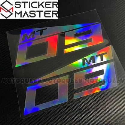 5mt Sticker Yamaha MT Sticker - MT-25 ve MT-07 Uyumlu Suya Dayanıklı Logo Etiket ...