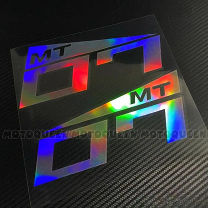 Yamaha MT Sticker Seti | MT-07, MT-09, MT-25 ve MT-03 İçin Depo Logosu (Çift) Sticker Master