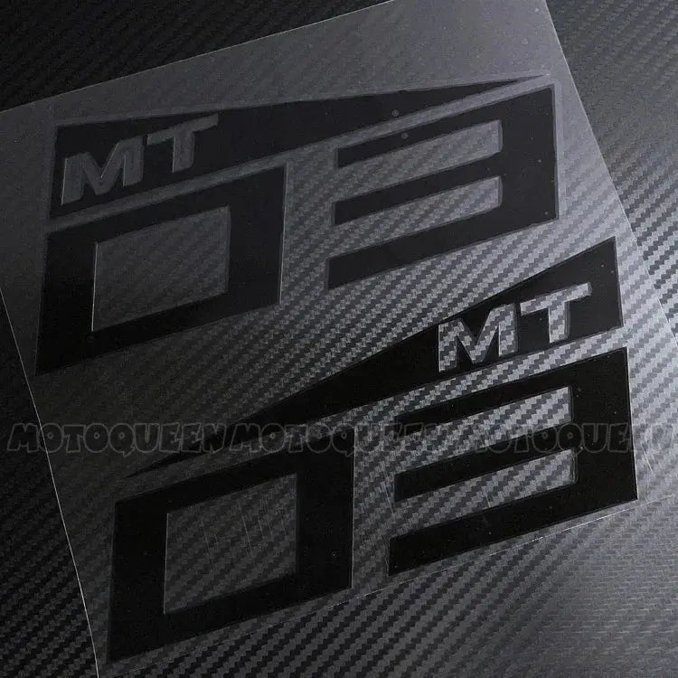 Yamaha MT Sticker Seti | MT-07, MT-09, MT-25 ve MT-03 İçin Depo Logosu (Çift) Sticker Master