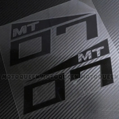 Yamaha MT Sticker Seti | MT-07, MT-09, MT-25 ve MT-03 İçin Depo Logosu (Çift) Sticker Master