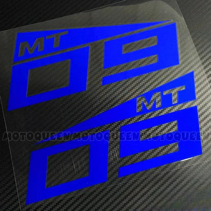 Yamaha MT Sticker Seti | MT-07, MT-09, MT-25 ve MT-03 İçin Depo Logosu (Çift) Sticker Master