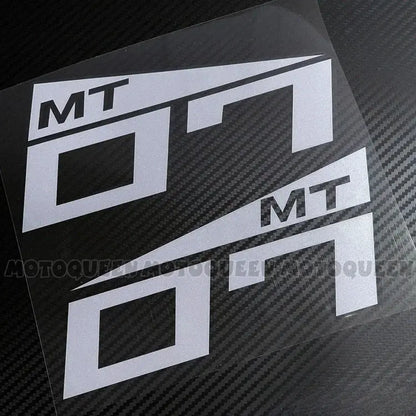 Yamaha MT Sticker Seti | MT-07, MT-09, MT-25 ve MT-03 İçin Depo Logosu (Çift) Sticker Master