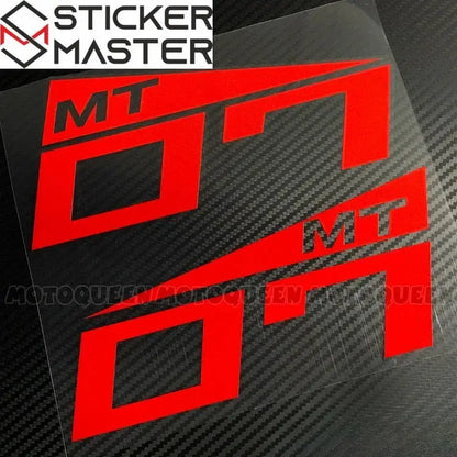 5mt Sticker Yamaha MT Sticker - MT-25 ve MT-07 Uyumlu Suya Dayanıklı Logo Etiket ...