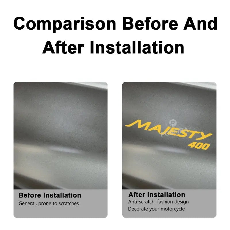 Yamaha Majesty 400 Sticker Grenaj Yazısı Logo Seti | Sticker Master - Sticker Master