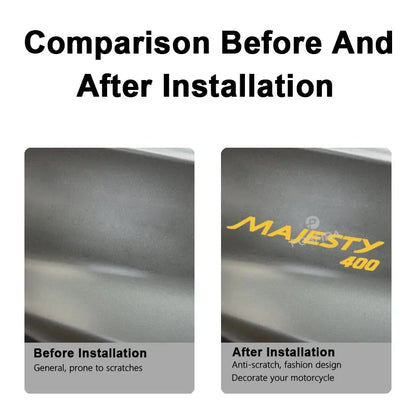 Yamaha Majesty 400 Sticker Grenaj Yazısı Logo Seti | Sticker Master - Sticker Master