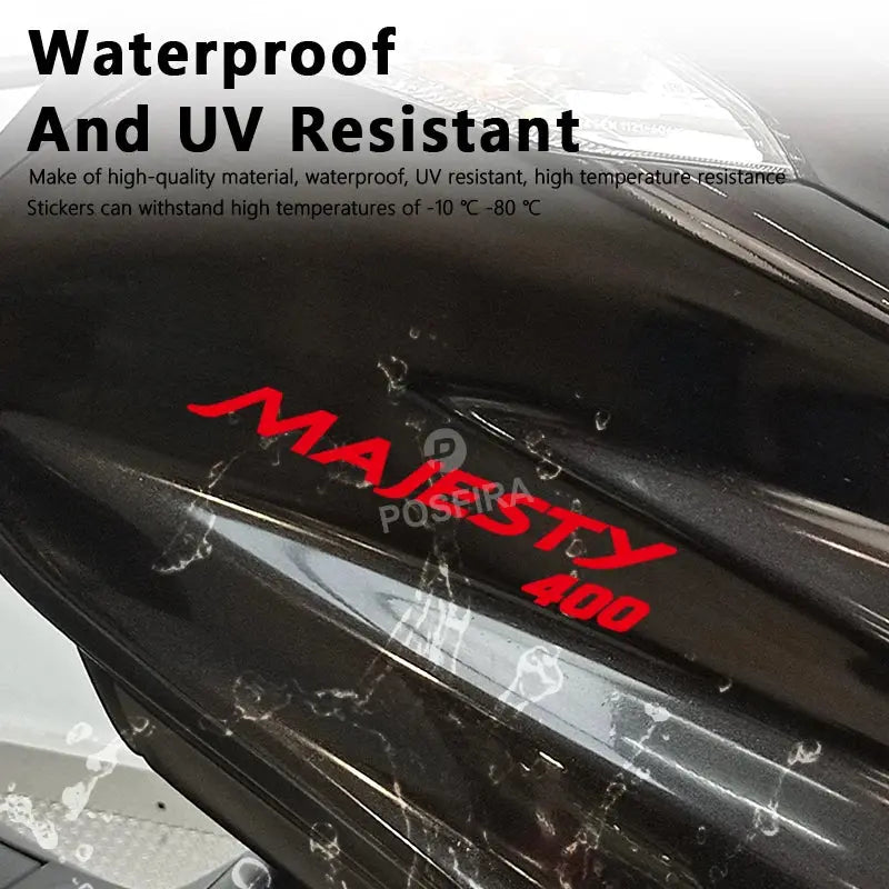 Yamaha Majesty 400 Sticker Grenaj Yazısı Logo Seti | Sticker Master - Sticker Master