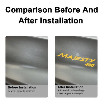 Yamaha Majesty 400 Sticker Grenaj Yazısı Logo Seti | Sticker Master - Sticker Master