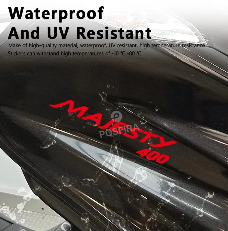 Yamaha Majesty 400 Sticker Grenaj Yazısı Logo Seti | Sticker Master - Sticker Master