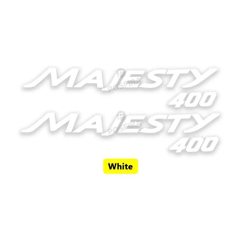 Yamaha Majesty 400 Sticker Grenaj Yazısı Logo Seti | Sticker Master - Sticker Master