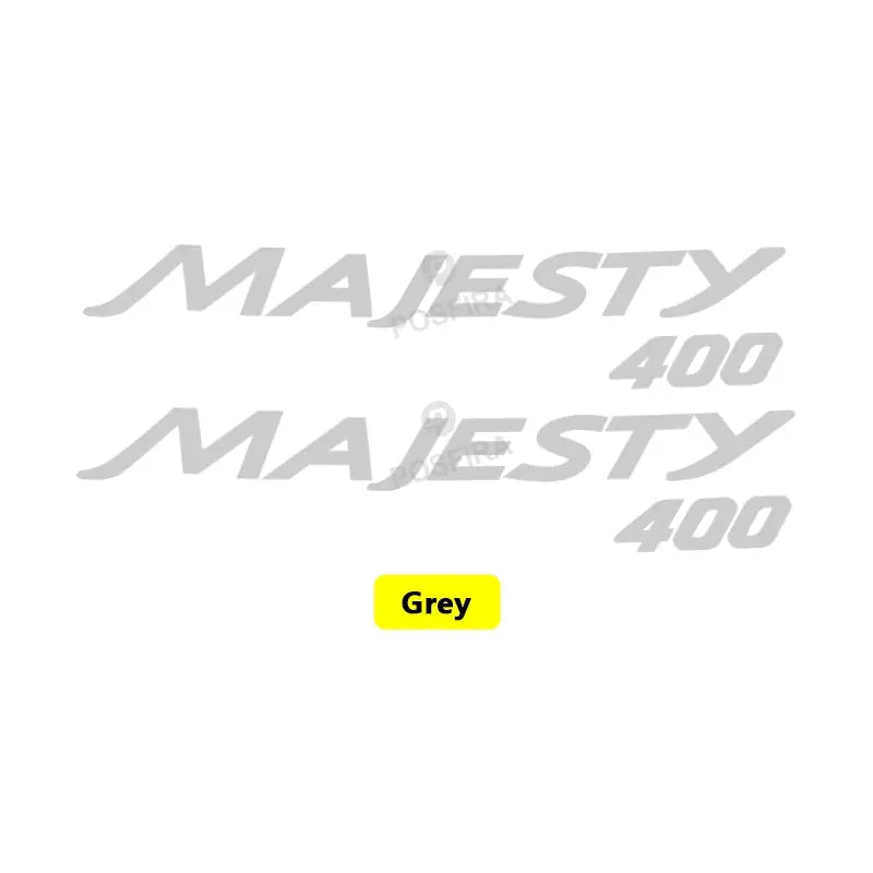 Yamaha Majesty 400 Sticker Grenaj Yazısı Logo Seti | Sticker Master - Sticker Master