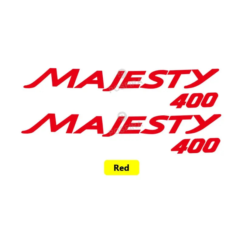 Yamaha Majesty 400 Sticker Grenaj Yazısı Logo Seti | Sticker Master - Sticker Master