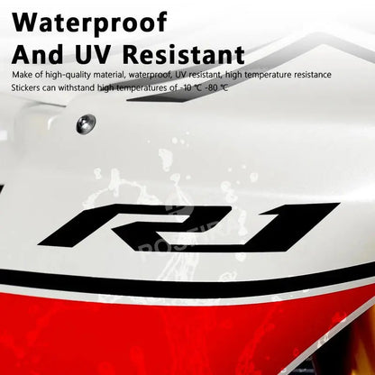 Yamaha R1 Sticker YZF Grenaj ve Depo Yazısı | Sticker Master - Sticker Master