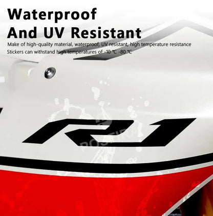Yamaha R1 Sticker YZF Grenaj ve Depo Yazısı | Sticker Master - Sticker Master