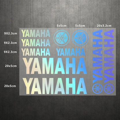 Sticker Master Yamaha Motosiklet ve Kask için Komple Vinil Sticker Seti - Sticker Master