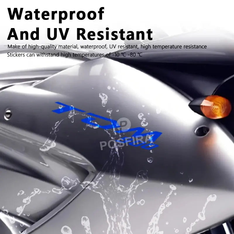 Yamaha TDM 900 Sticker | 2002-2013 Yan Grenaj Logosu (Çift) Sticker Master