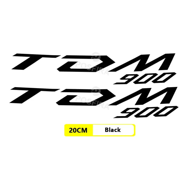 Yamaha TDM 900 Sticker | 2002-2013 Yan Grenaj Logosu (Çift) Sticker Master