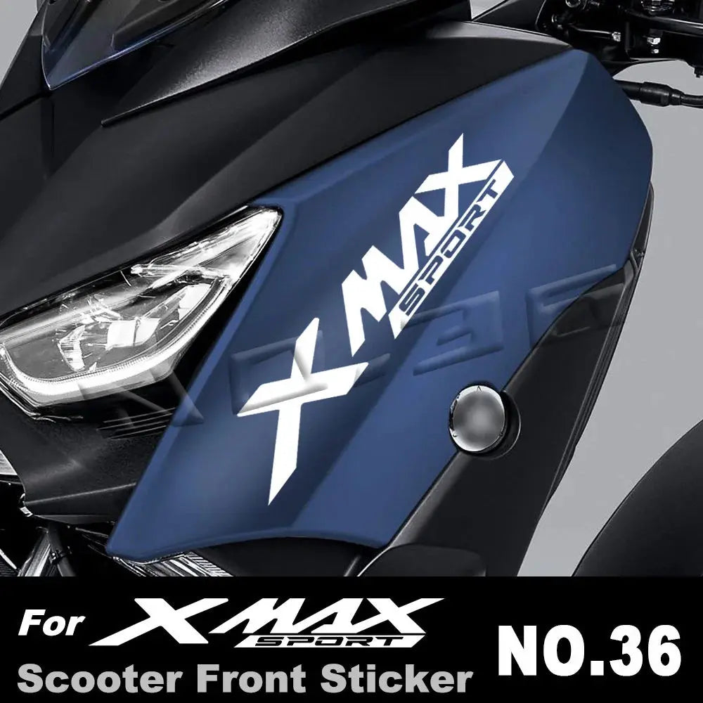 Yamaha XMAX Sticker | 125/250/300/400 Uyumlu Sport Ön Grenaj Yazısı Sticker Master