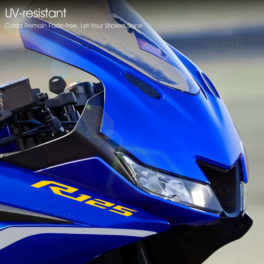 Yamaha YZF R125 Sticker | 20 cm Yan Grenaj Logosu (2011-2024) Sticker Master