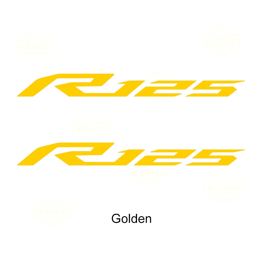 Yamaha YZF R125 Sticker | 20 cm Yan Grenaj Logosu (2011-2024) Sticker Master