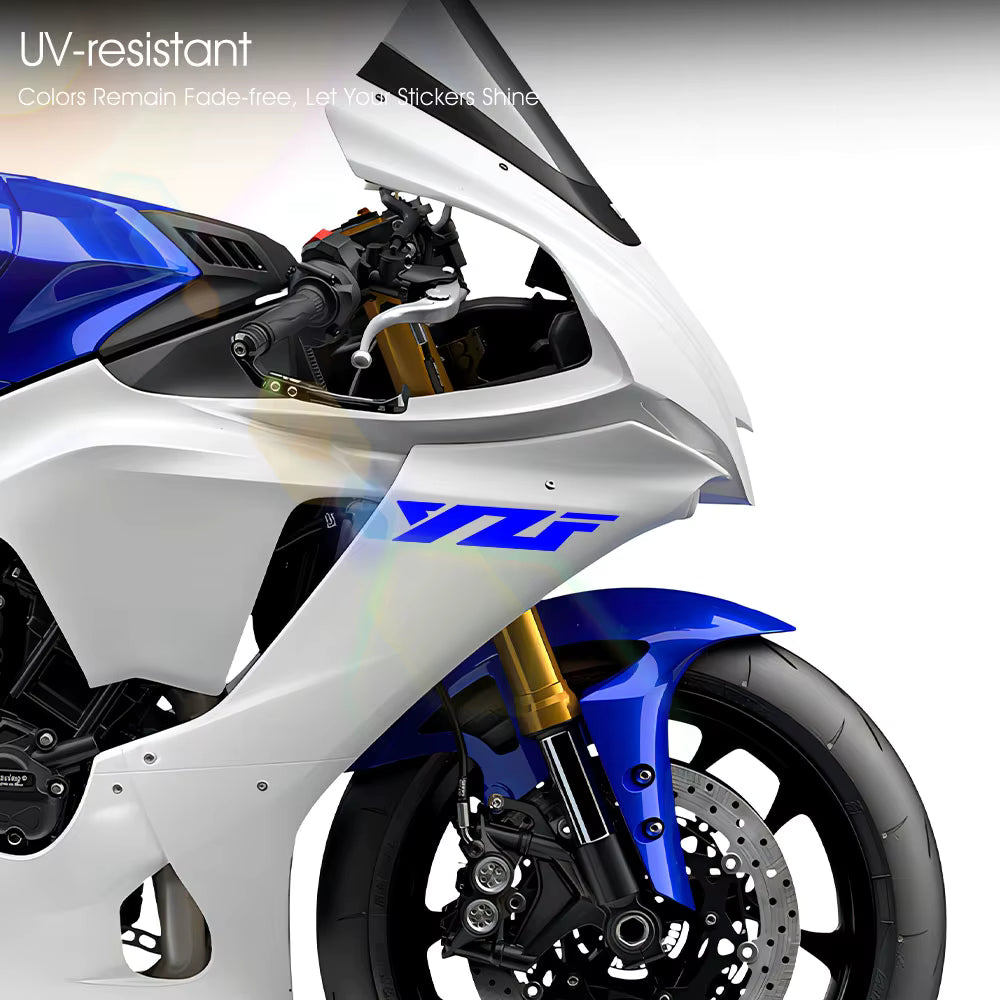 Yamaha YZF Sticker | R25, R6 ve R1 Uyumlu Logo (20 cm) Sticker Master