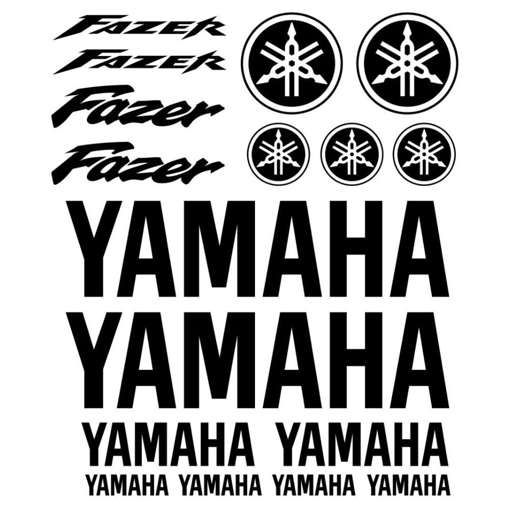 Sticker Master Yamaha Fazer-2 Sticker Set Motor Çıkartma Etiket